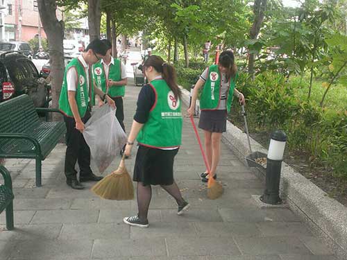 104/9/15東南分社至頂竹圍公園進行環境清掃,點擊另開大圖
